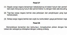 Pasal 28 C Ayat 1 Berbunyi